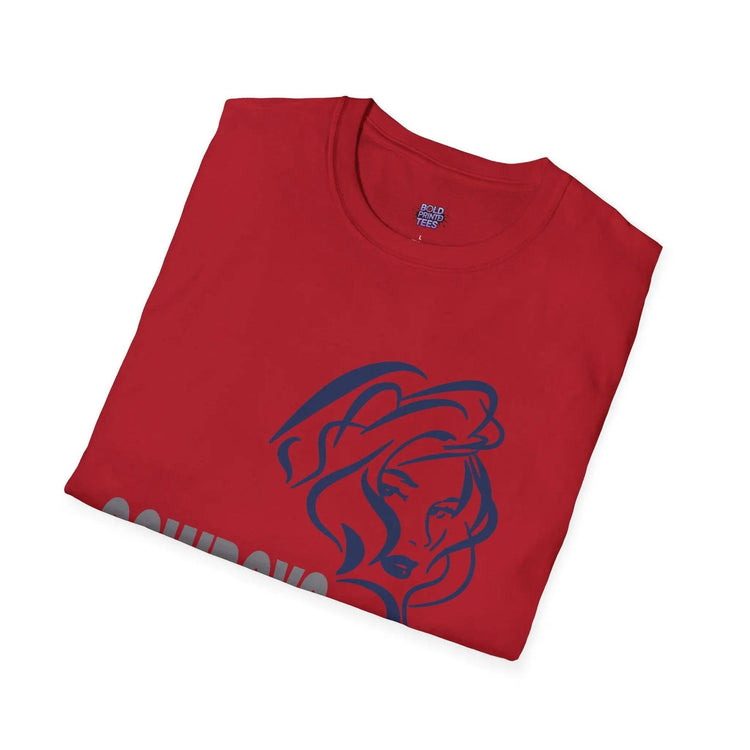 Cowboys Diva Football Dallas Unisex Softstyle T-Shirt | Stylish Graphic Tee for Fans - Bold Printed Tees