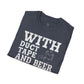 Funny Duct Tape & Beer T-Shirt – DIY Lover Gift, Home Improvement Humor Tee, Fix Anything Graphic Shirt