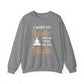 Funny Thick Thighs Wallet Sweatshirt, Cozy Casual Wear, Humor, Unisex Crewneck