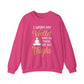 Funny Thick Thighs Wallet Sweatshirt, Cozy Casual Wear, Humor, Unisex Crewneck