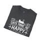 Cats Make Me Happy T-Shirt – Funny Cat Lover Tee, Gift for Cat Owners, Humorous Unisex Graphic Shirt