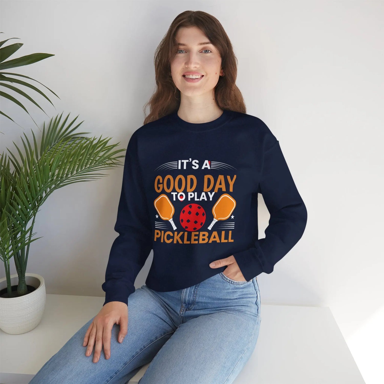 It’s a Good Day to Play Pickleball – Funny Pickleball Sweatshirt for Players - Bold Printed Tees