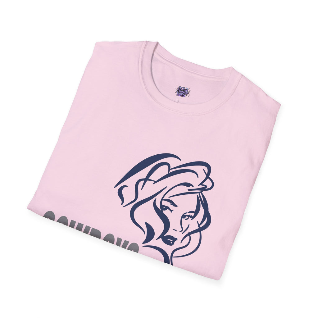 Cowboys Diva Unisex Softstyle T-Shirt | Stylish Graphic Tee for Fans, Casual Wear, Birthday Gift, Summer Outfits