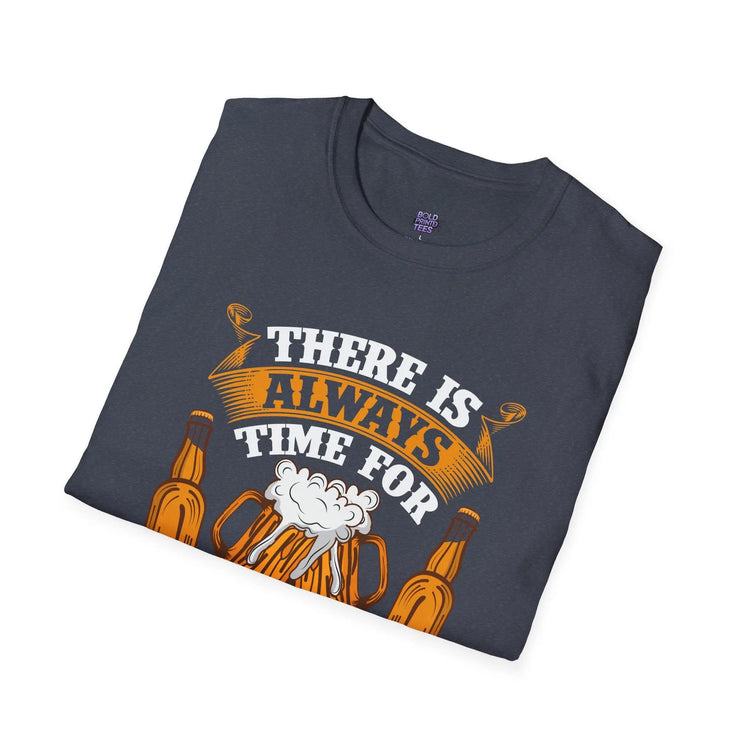 Always Time for Another Beer T-Shirt Funny Drinking Party Bar Tee Printify