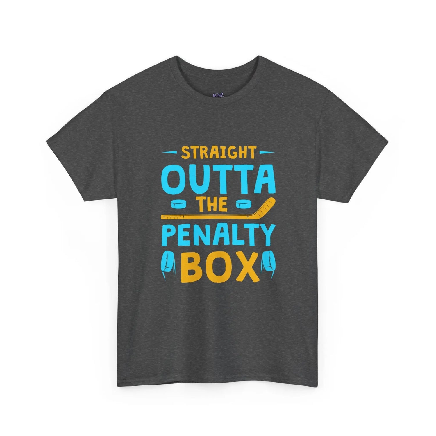 Straight Outta The Penalty Box Hockey Lover T-Shirt Printify