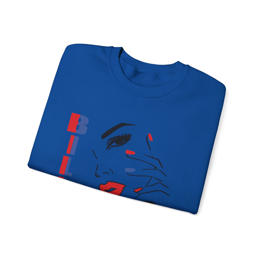 “Buffalo Bills Diva “Football Unisex Heavy Blend™ Crewneck Graphic Sweatshirt