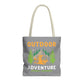 Outdoor Adventure Tote Bag Camping Design - Bold Printed Tees
