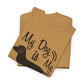 My Dog Is My Doorbell Shirt Funny Dog Lover T Shirt Pet Owner - Bold Printed Tees