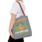 Outdoor Adventure Tote Bag Camping Design - Bold Printed Tees
