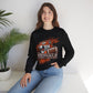 Bengals Football Fierce Tiger Bengal Cincinnati Crewneck Sweatshirt - Bold Printed Tees