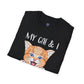 My Cat & I Talk Sh*t About You T-Shirt – Funny Cat Lover Gift, Pet Parent Humor Tee, Cat Mom Shirt