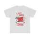 “ I Need More Coffee “ Funny Cute Unisex Heavy Cotton Graphic Tee