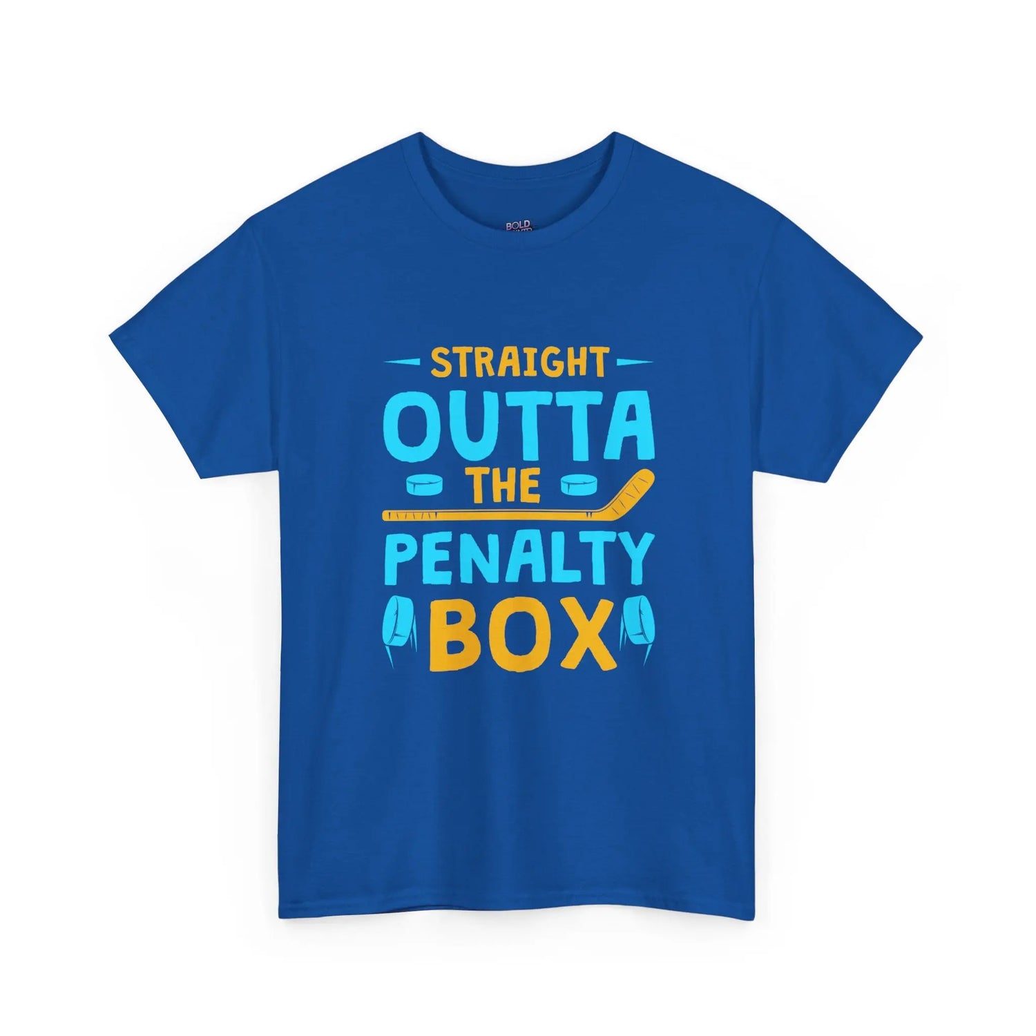 Straight Outta The Penalty Box Hockey Lover T-Shirt Printify