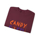 Candy Corn Queen Halloween Sweatshirt Fall Cozy Crewneck - Bold Printed Tees