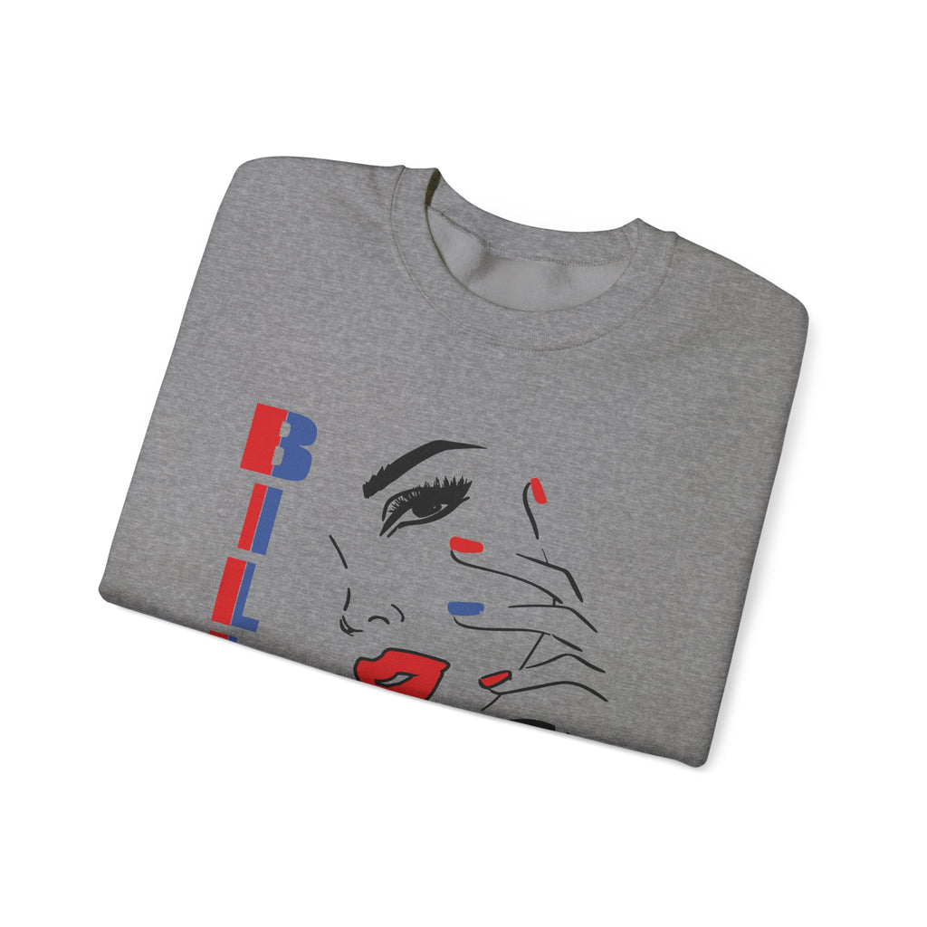 “Buffalo Bills Diva “Football Unisex Heavy Blend™ Crewneck Graphic Sweatshirt