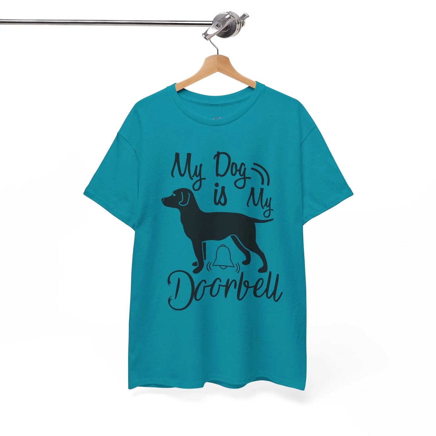 My Dog Is My Doorbell Shirt Funny Dog Lover T Shirt Pet Owner - Bold Printed Tees