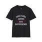 This Girl Loves Her Boyfriend T-Shirt Cute Couples Gift, Valentine’s Day & Anniversary Tee - Bold Printed Tees
