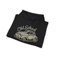 Old School Classic Car Hoodie | Vintage Retro Car Lover Pullover Sweatshirt - Bold Printed Tees