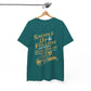 Saddle Up and Follow Your Dream Cowboy Graphic Tee | Inspirational T-Shirt - Bold Printed Tees