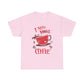 “ I Need More Coffee “ Funny Cute Unisex Heavy Cotton Graphic Tee