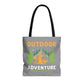 Outdoor Adventure Tote Bag Camping Design - Bold Printed Tees