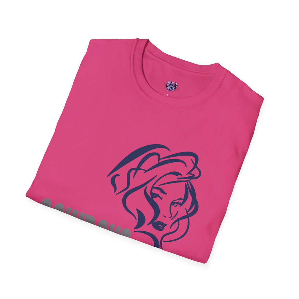 Cowboys Diva Unisex Softstyle T-Shirt | Stylish Graphic Tee for Fans, Casual Wear, Birthday Gift, Summer Outfits