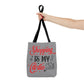 Shopping Is My Cardio Tote Bag - Bold Printed Tees