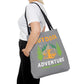 Outdoor Adventure Tote Bag Camping Design - Bold Printed Tees