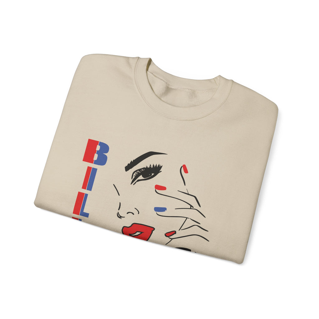 “Buffalo Bills Diva “Football Unisex Heavy Blend™ Crewneck Graphic Sweatshirt