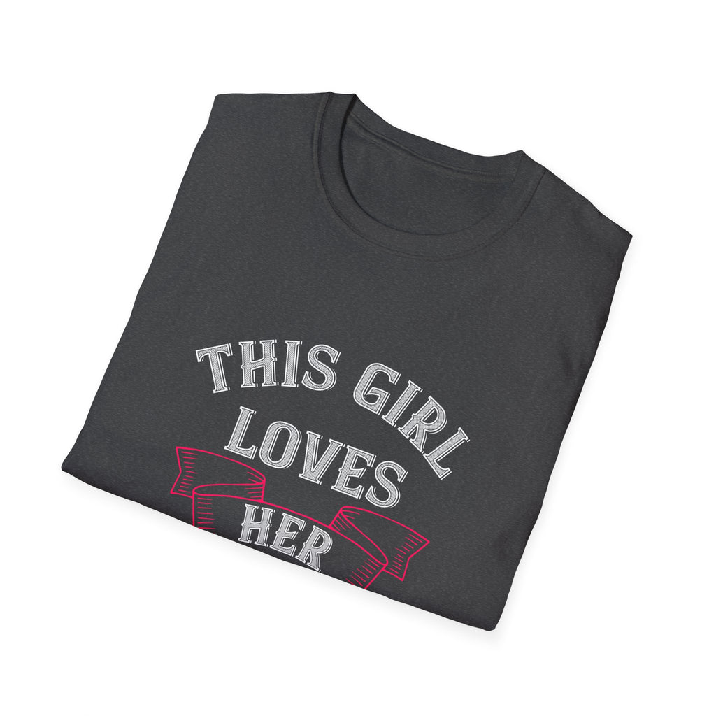 This Girl Loves Her Boyfriend, Cute Adorable Comfy Loving Softstyle T-Shirt