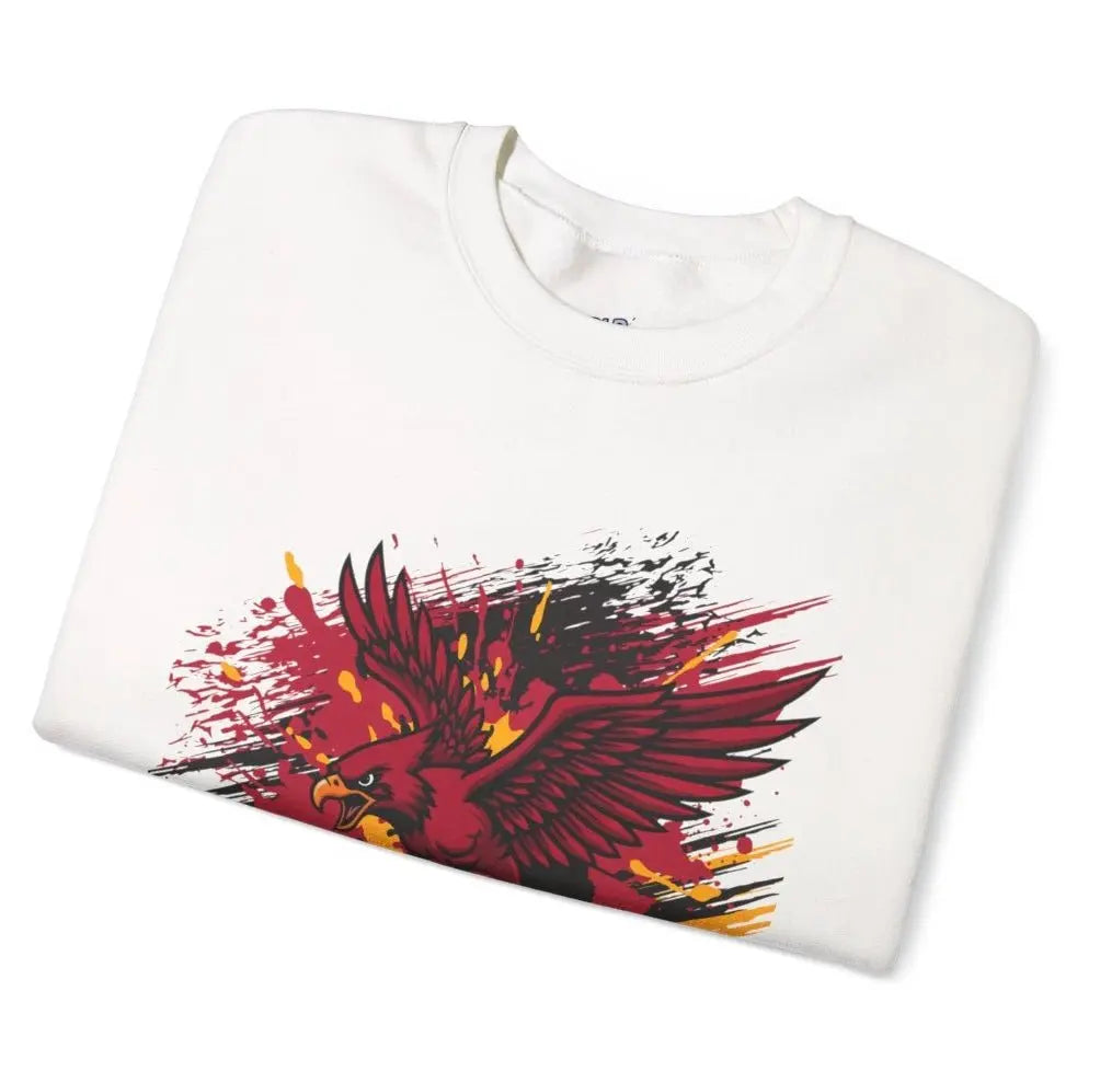 Fierce Cardinal Arizona Crewneck Football Sweatshirt - Bold Printed Tees