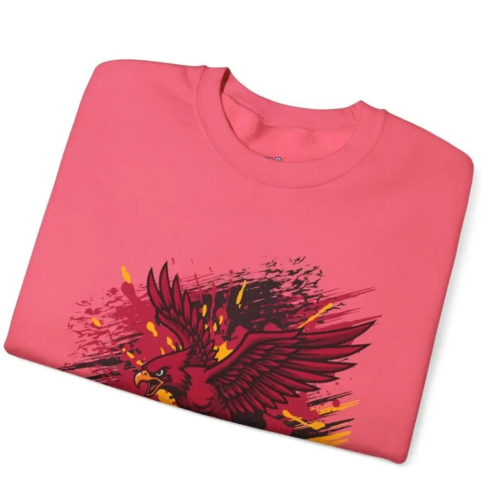 Fierce Cardinal Arizona Crewneck Football Sweatshirt - Bold Printed Tees