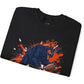 Bears Graphic Football Chicago Crewneck Sports Sweatshirt - Bold Printed Tees