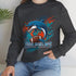 Bold Dolphin Miami Football Crewneck Sweatshirt - Bold Printed Tees