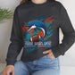 Dolphin Football Miami Crewneck Sweatshirt