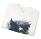Fierce Hawk Seattle Football Seahawks Crewneck Sweatshirt - Bold Printed Tees