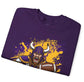 Vikings Football Viking Design Minnesota Football Sweatshirt - Bold Printed Tees