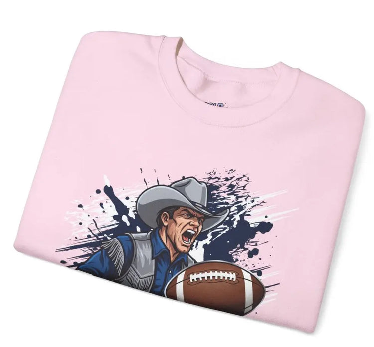 Cowboys Football Cowboy Design Dallas Sweatshirt - Bold Printed Tees