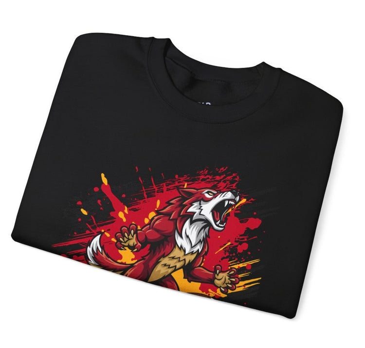 Chiefs Football Kanas City Graphic Crewneck Sweatshirt - Bold Printed Tees