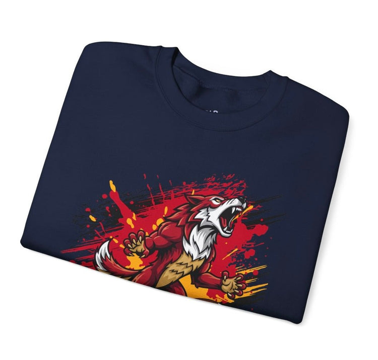 Chiefs Football Kanas City Graphic Crewneck Sweatshirt - Bold Printed Tees