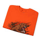 Browns Football Fierce Dog Cleveland Crewneck Sweatshirt - Bold Printed Tees