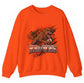 Browns Football Fierce Dog Cleveland Crewneck Sweatshirt - Bold Printed Tees