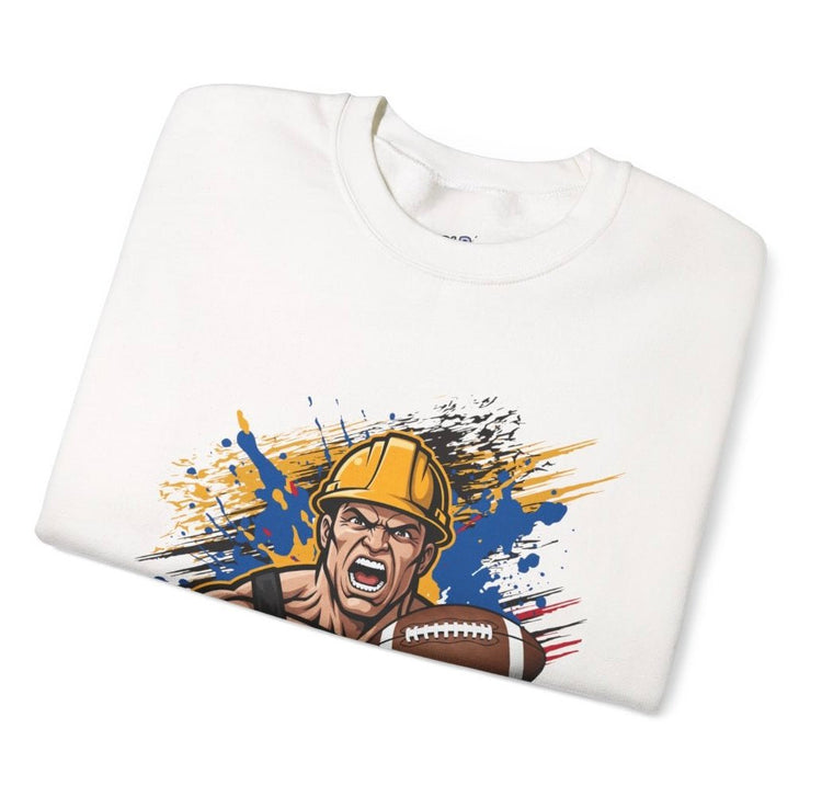 Steelers Football Game Day Pittsburgh Crewneck Sweatshirt - Bold Printed Tees