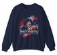 Patriots Football Game Day New England Sports Crewneck Sweatshirt - Bold Printed Tees