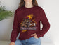 Commanders Football Sport Washington Graphic Crewneck Sweatshirt - Bold Printed Tees