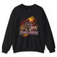 Commanders Football Sport Washington Graphic Crewneck Sweatshirt - Bold Printed Tees
