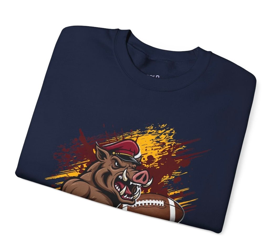 Commanders Football Sport Washington Graphic Crewneck Sweatshirt - Bold Printed Tees