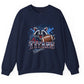 Titans Football Raccoon Tennessee Crewneck Sweatshirt - Bold Printed Tees