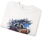Titans Football Raccoon Tennessee Crewneck Sweatshirt - Bold Printed Tees