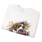 Saints Football Fierce Dog New Orleans Crewneck Sweatshirt - Bold Printed Tees